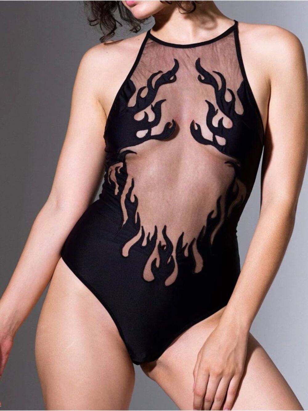 THISTLE AND SPIRE Smokin Mirrors Bodysuit SIZE L